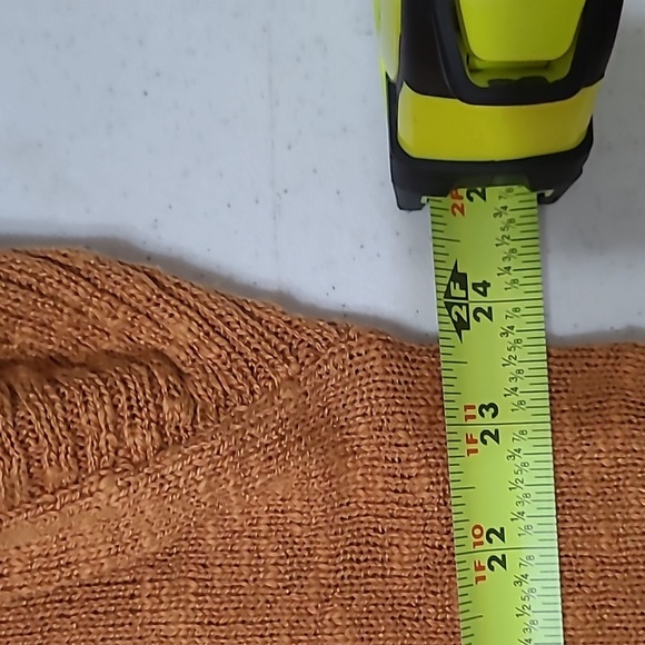 Wonderly Mustard Cowl Neck Tunic Sweater size XL - Picture 5 of 6